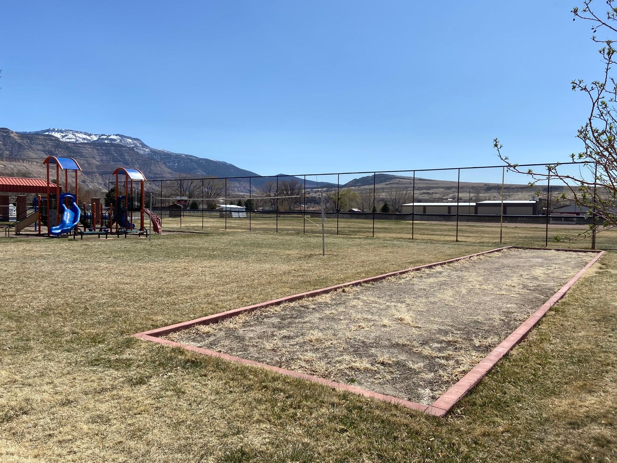 PBP Volleyball Court and sand pit Town of Palisade